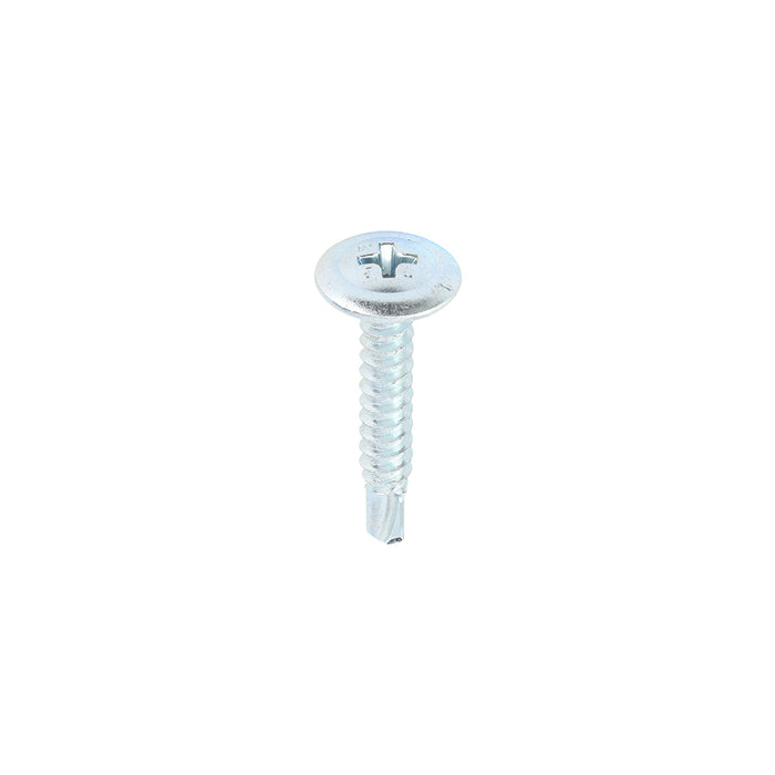 Metal Construction Sheet & Framing Screws - PH - Wafer - Self-Drilling - Zinc