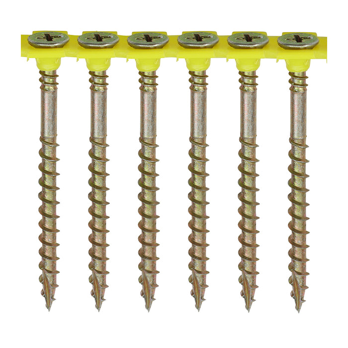 Collated Drywall Screws - PH - Bugle - Fine Thread - Zinc
