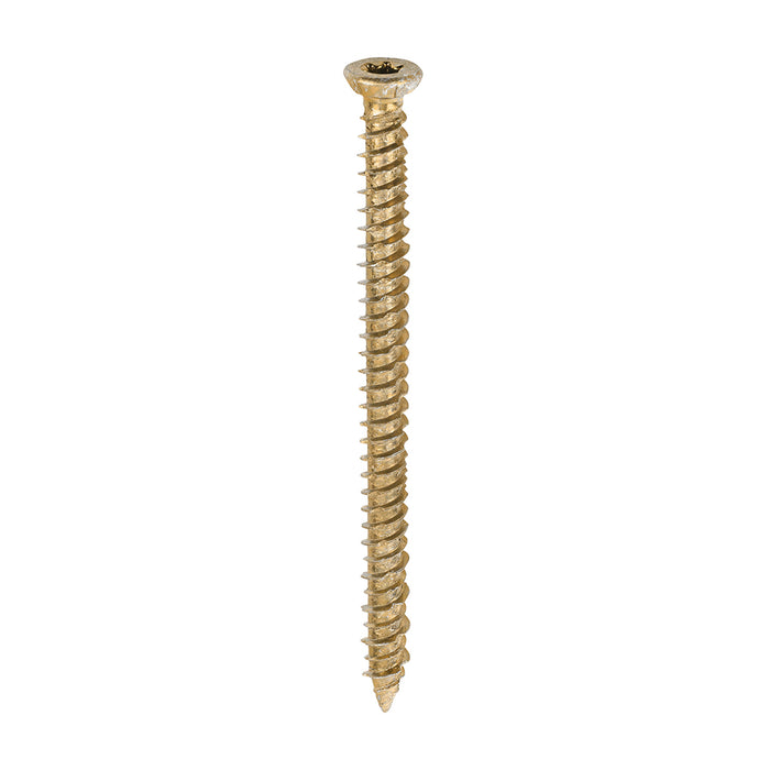 Concrete Screws - TX - Flat Countersunk - Yellow