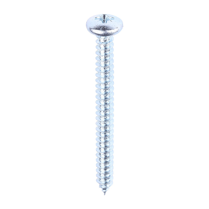 Self-Tapping Screws - PZ - Pan - Zinc