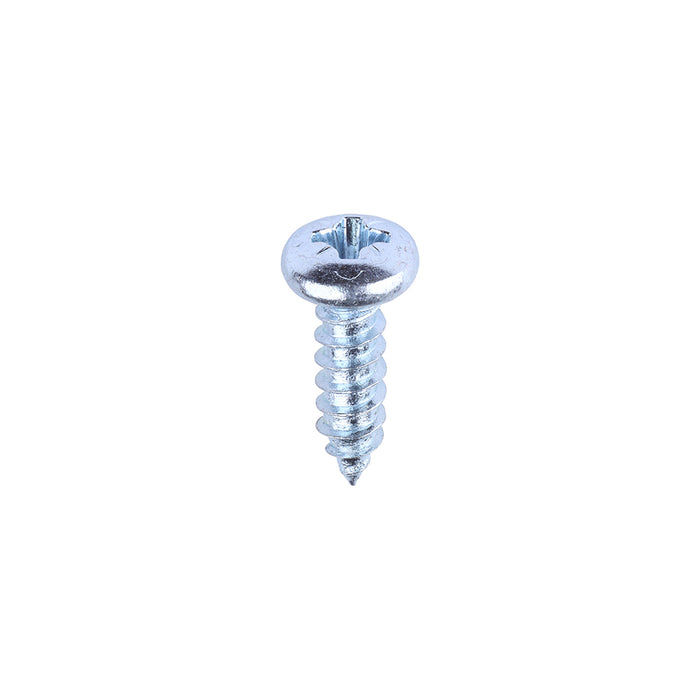 Metal Tapping Screws - PZ - Pan - Self-Tapping - Zinc