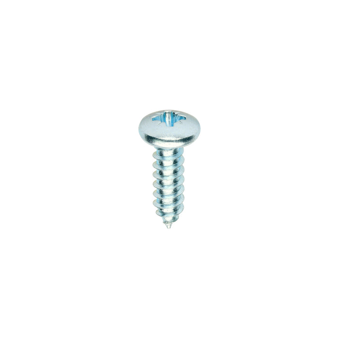 Metal Tapping Screws - PZ - Pan - Self-Tapping - Zinc