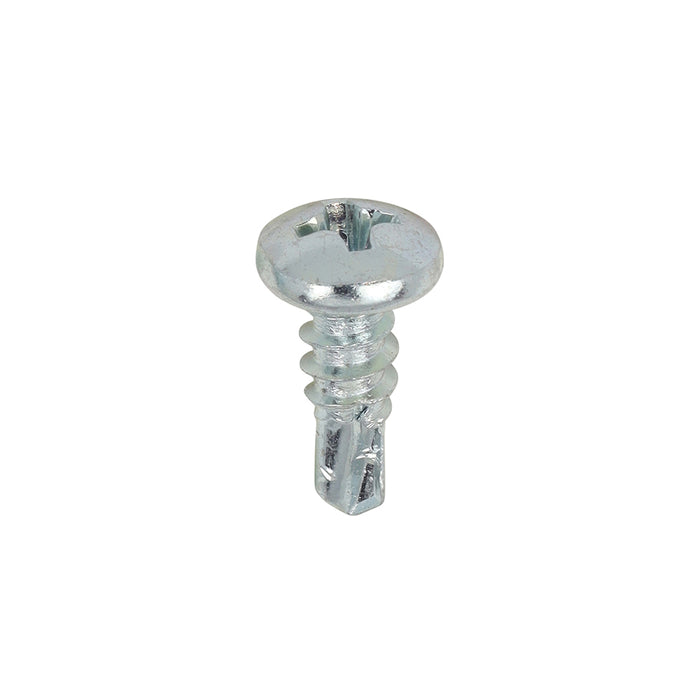 Metal Construction Sheet & Stud Screws - PH - Pan - Self-Drilling - Zinc