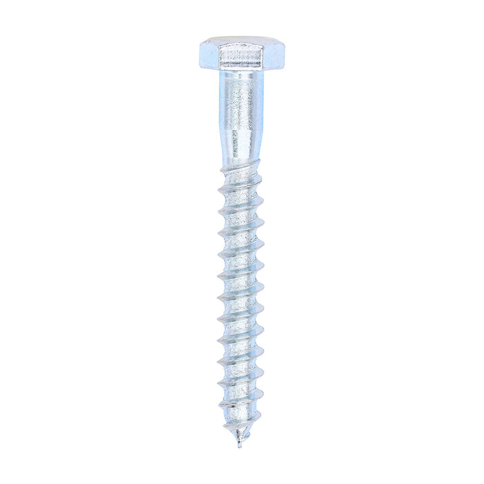 Coach Screws - Hex - Zinc