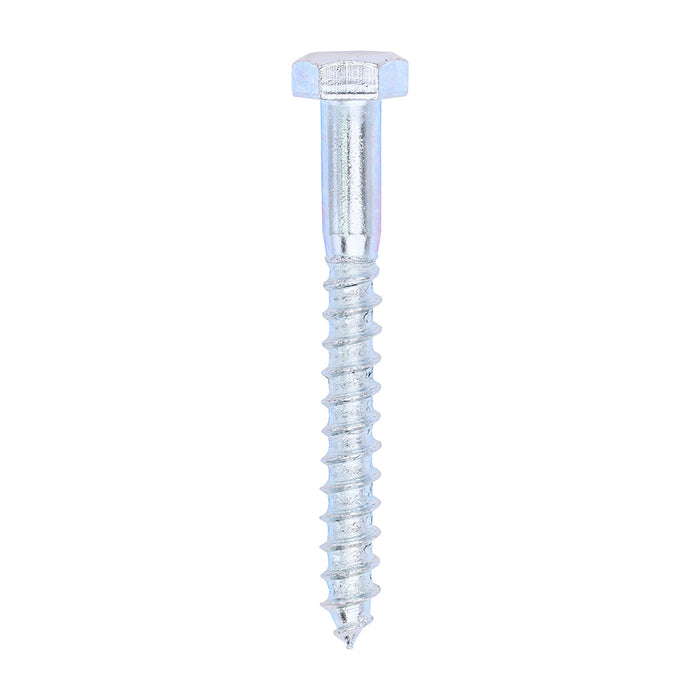 Coach Screws - Hex - Zinc