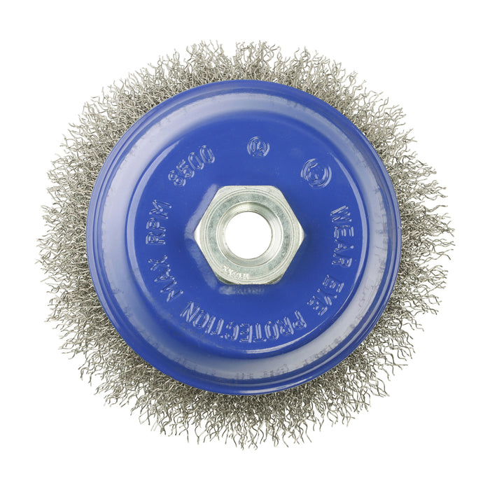 Angle Grinder Cup Brush - Crimped Stainless Steel