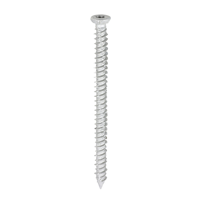 Concrete Screw - TX - Flat Countersunk - Exterior - Silver