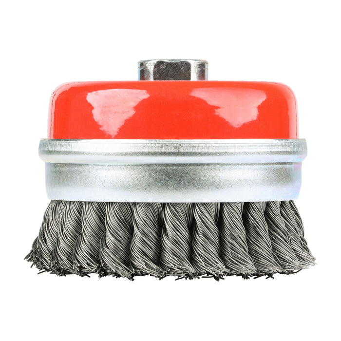 Angle Grinder Cup Brush - Twisted Knot Steel Wire