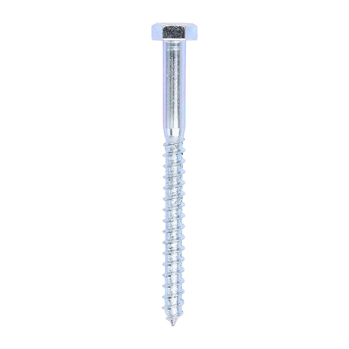 Coach Screws - Hex - Zinc