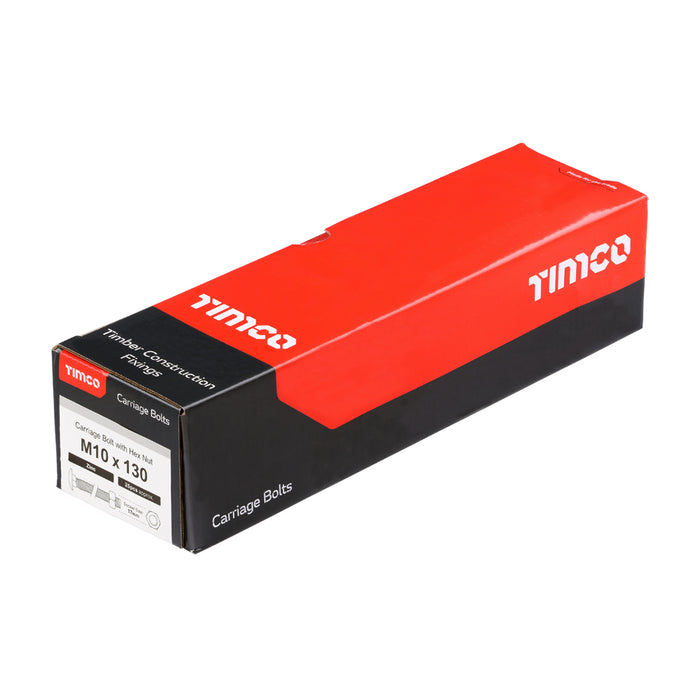 Carriage Bolts & Hex Nuts - Zinc