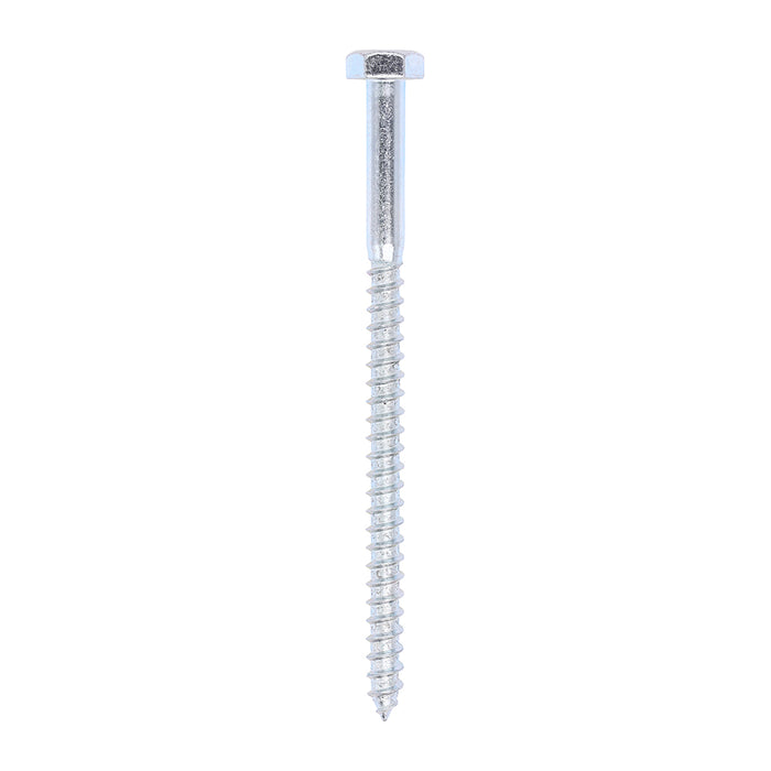 Coach Screws - Hex - Zinc