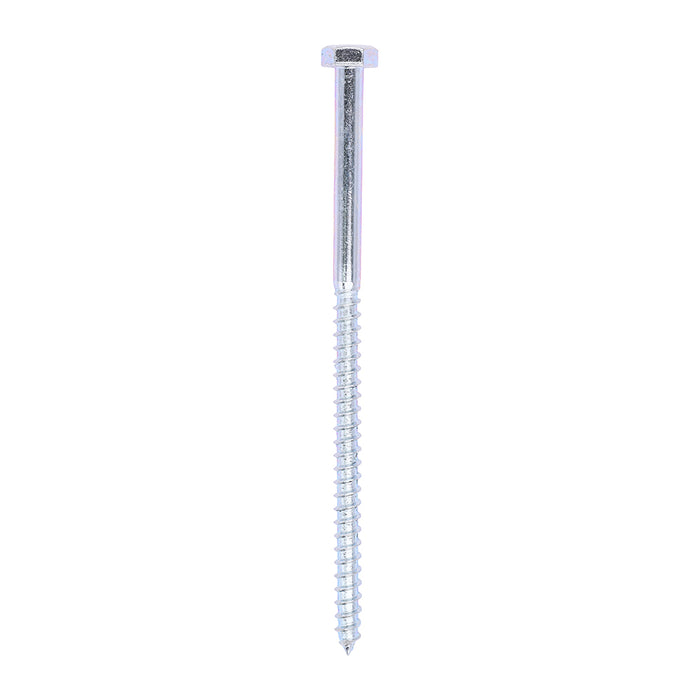 Coach Screws - Hex - Zinc