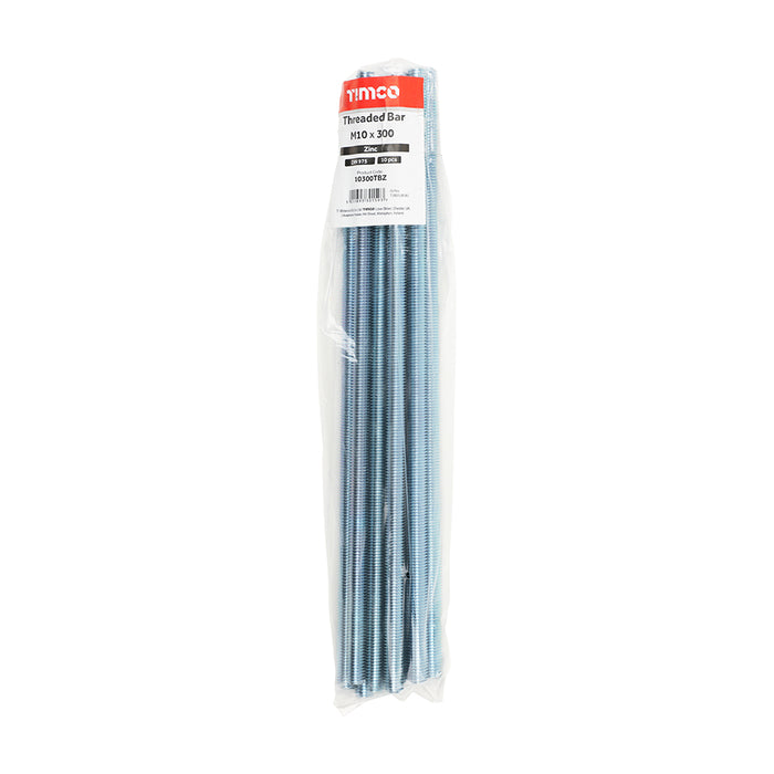 Threaded Bars - Grade 4.8 - Zinc