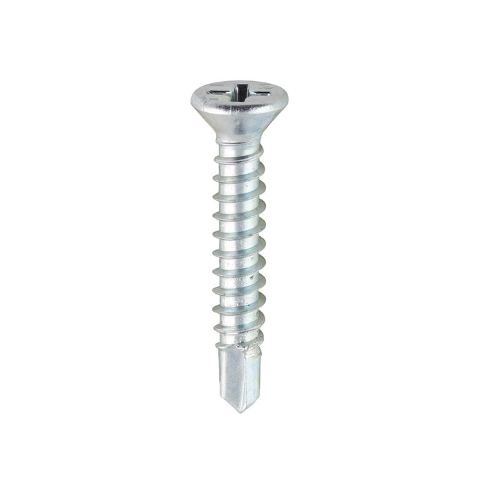 Window Fabrication Screws - Countersunk - PH - Self-Tapping - Self-Drilling Point - Zinc