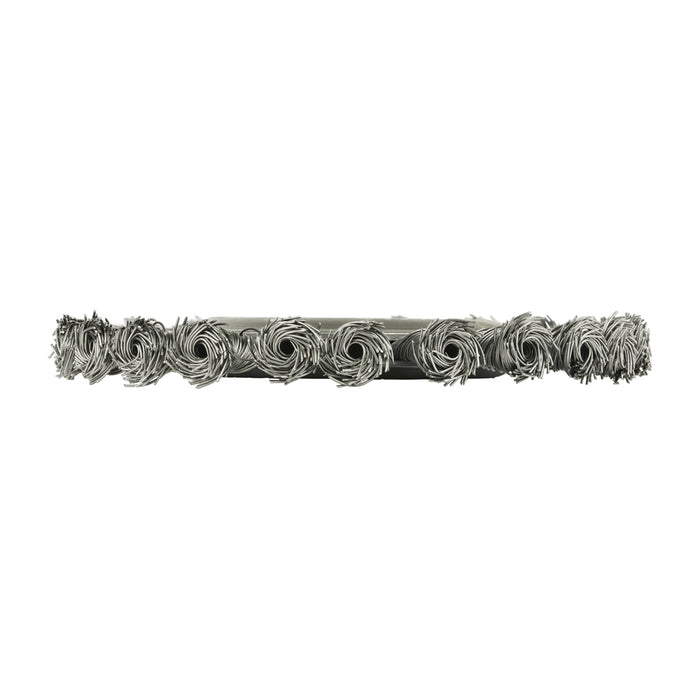 Wheel Brush - Twisted Knot Steel Wire