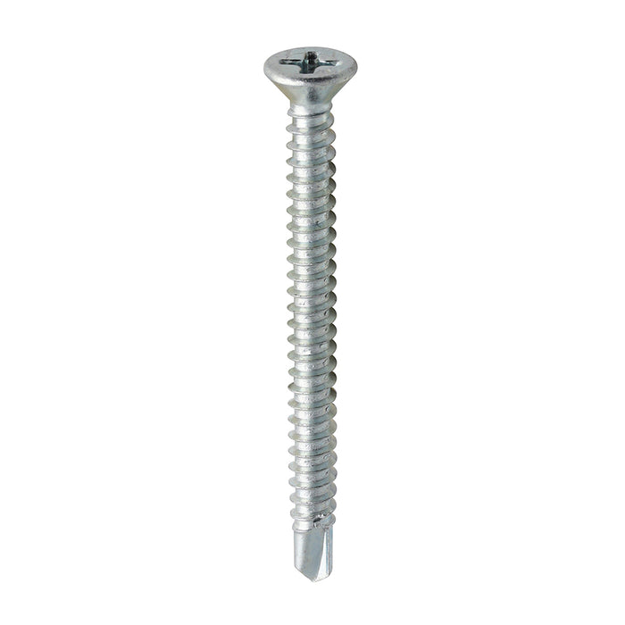 Window Fabrication Screws - Countersunk - PH - Self-Tapping - Self-Drilling Point - Zinc