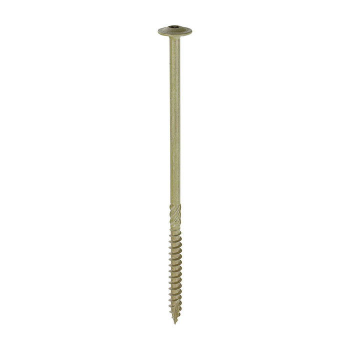 Timber Frame Construction & Landscaping Screws - Wafer - Exterior - Green Organic