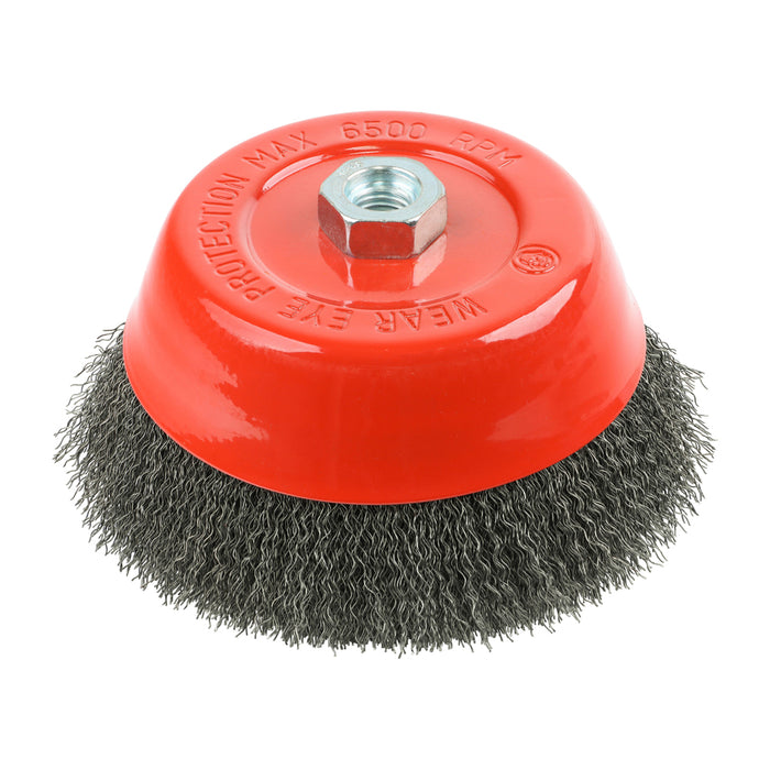 Angle Grinder Cup Brush - Crimped Steel Wire