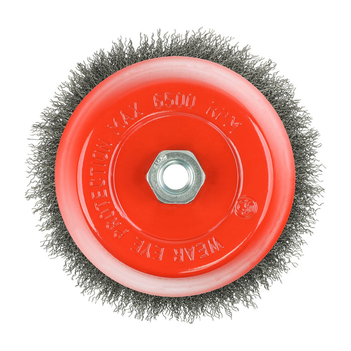 Angle Grinder Cup Brush - Crimped Steel Wire