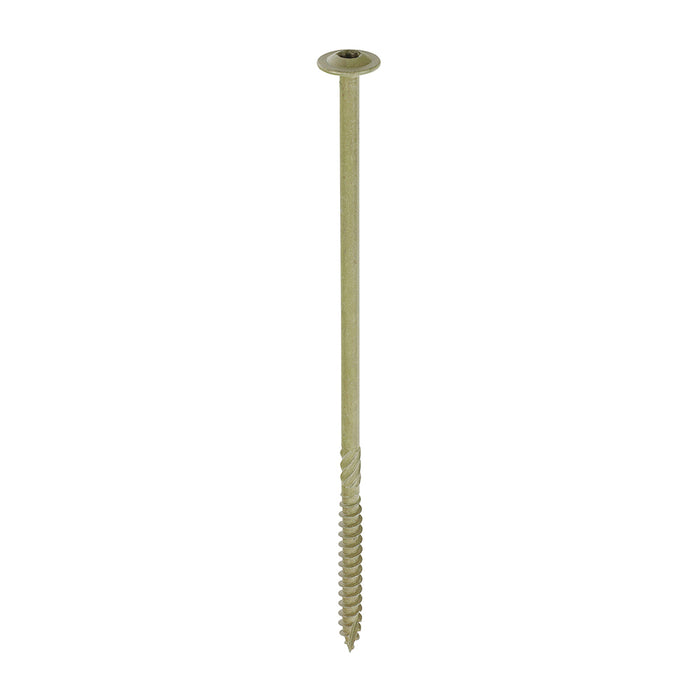 Timber Frame Construction & Landscaping Screws - Wafer - Exterior - Green Organic