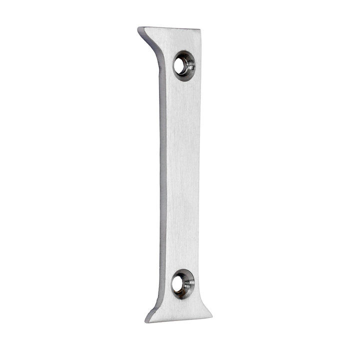 Door Numeral 1 - Satin Chrome