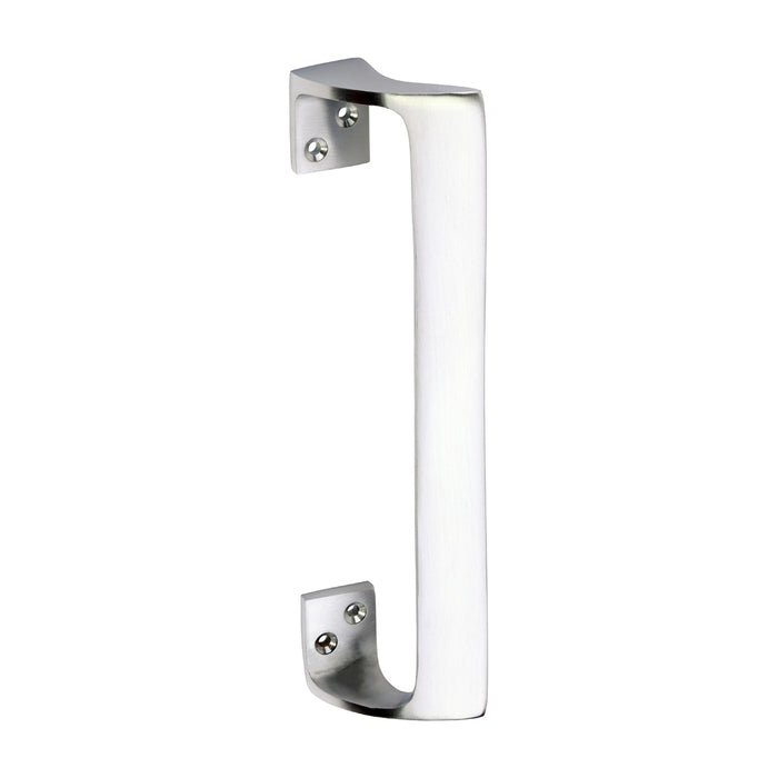 Oval Grip Pull Handle - Satin Chrome