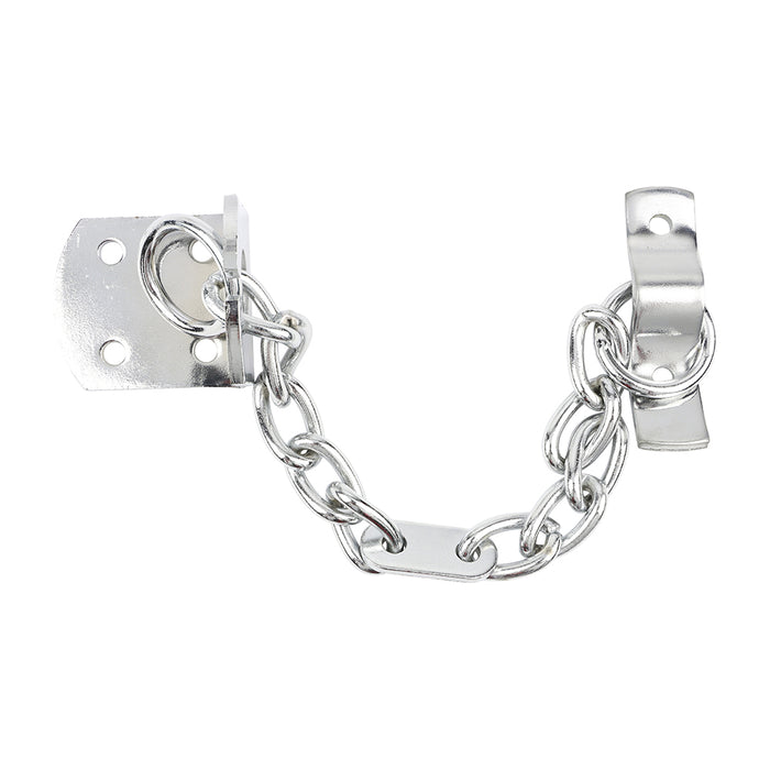 Security Door Chain - Satin Chrome