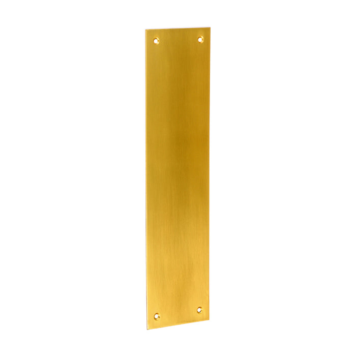 Finger Plate - Polished Brass