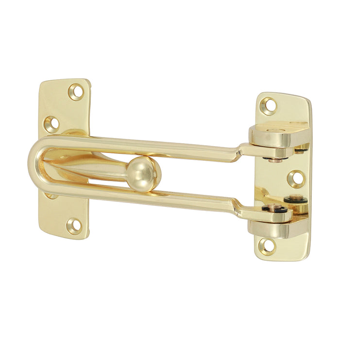 Door Restrictor - Electro Brass