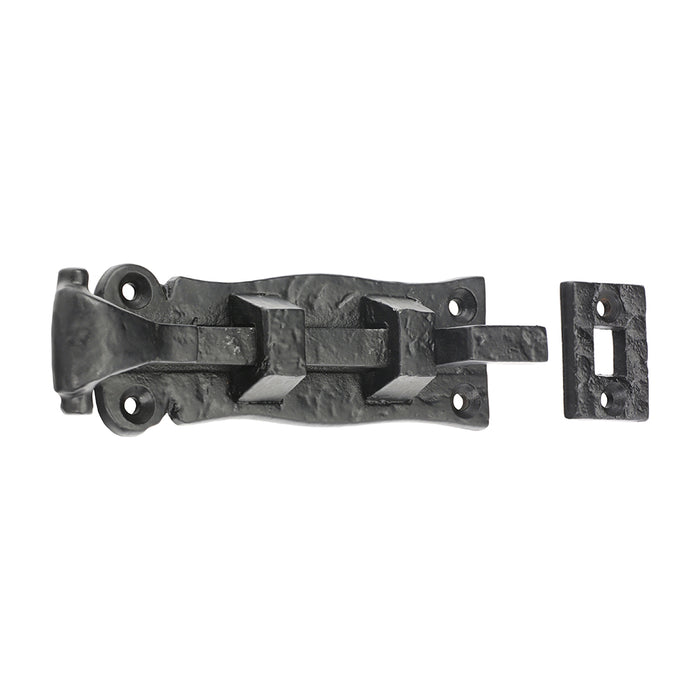 Scroll Necked Bolt - Antique Black