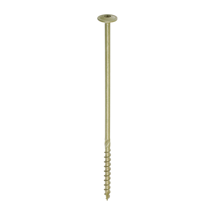 Timber Frame Construction & Landscaping Screws - Wafer - Exterior - Green Organic