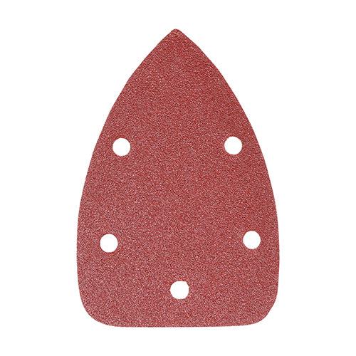 Detail Sanding Pads - 80 Grit - Red