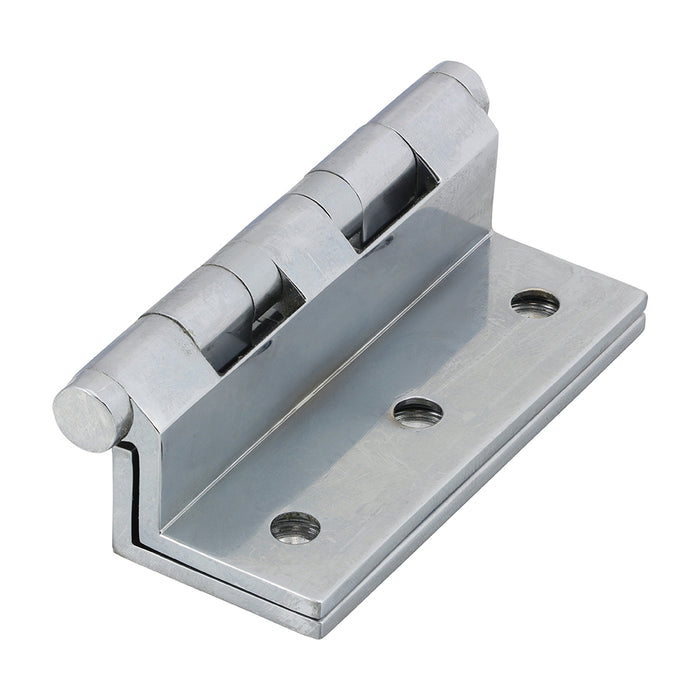 Ball Bearing Stormproof Hinge (1951) - Solid Brass - Polished Chrome