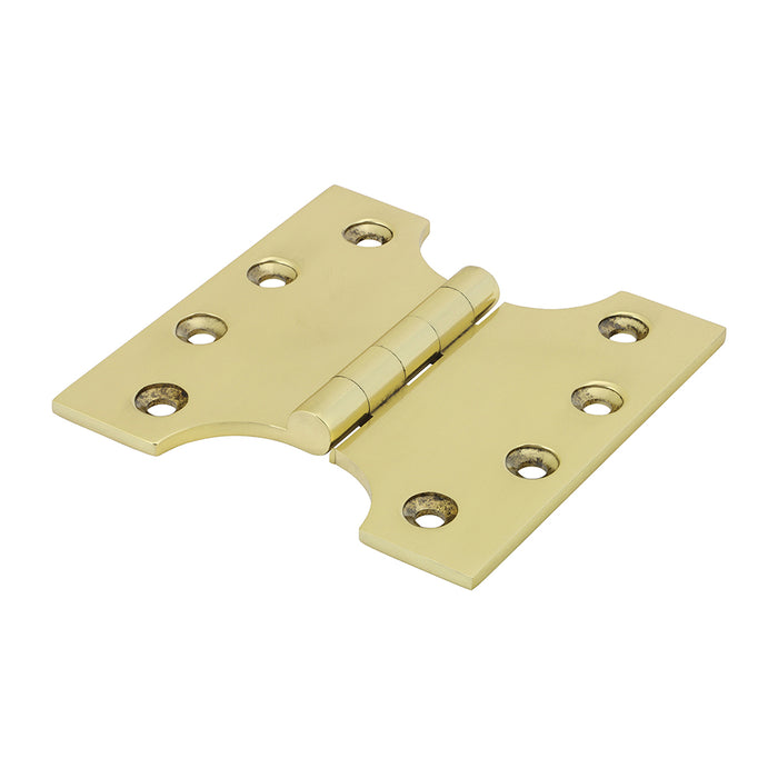 Parliament Hinge (488) - Solid Brass - Polished Brass