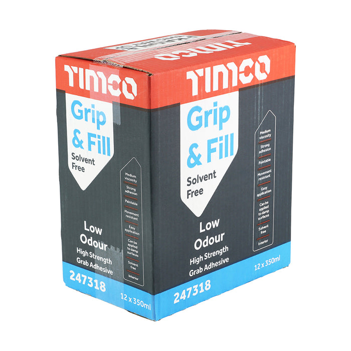 Grip & Fill - Solvent Free - White