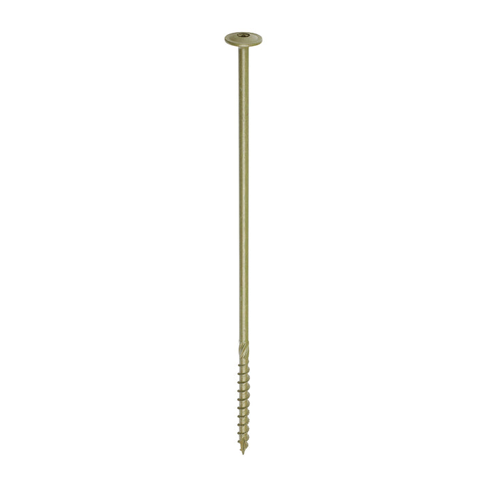 Timber Frame Construction & Landscaping Screws - Wafer - Exterior - Green Organic