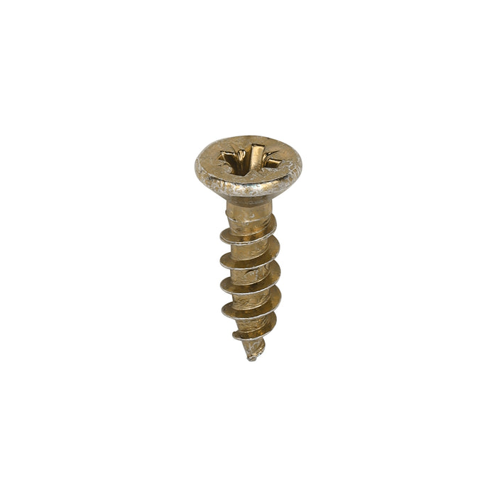 Classic Multi-Purpose Hinge Screws - PZ - Countersunk - Yellow
