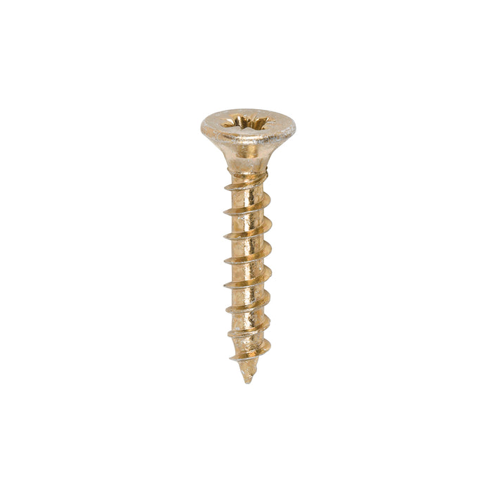 Solo Chipboard & Woodscrews - PZ - Double Countersunk - Yellow