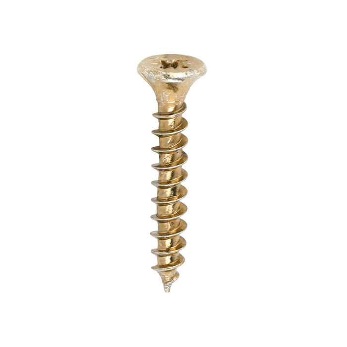 Velocity Premium Multi-Use Screws - PZ - Double Countersunk - Yellow