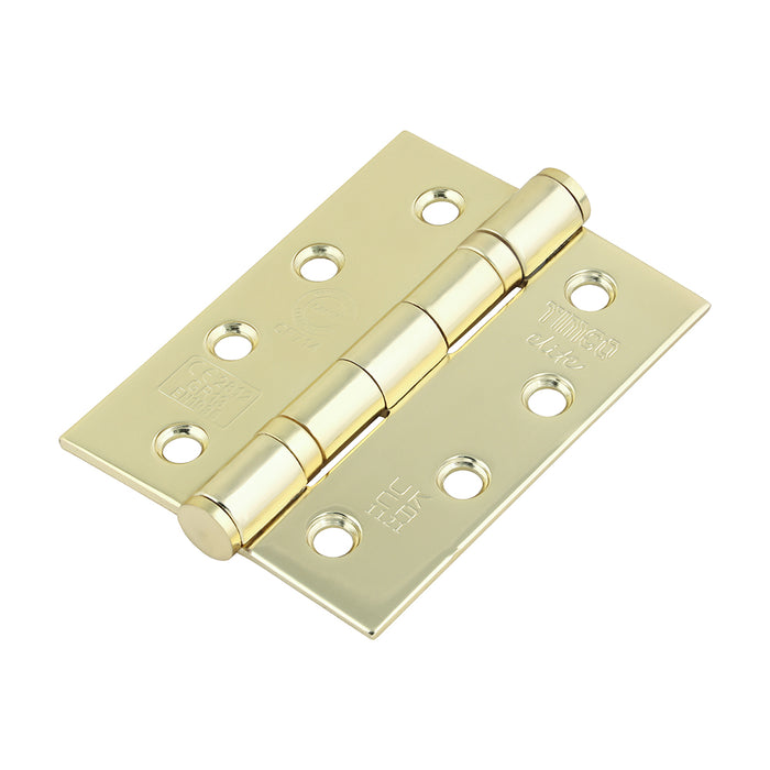 Grade 13 Fire Door Hinges - Electro Brass Stainless Steel