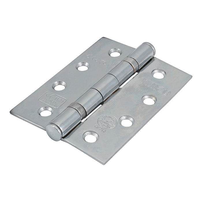 Grade 11 Fire Door Hinges - Polished Chrome