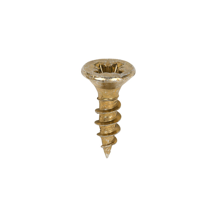 Classic Multi-Purpose Screws - PZ - Double Countersunk - Yellow