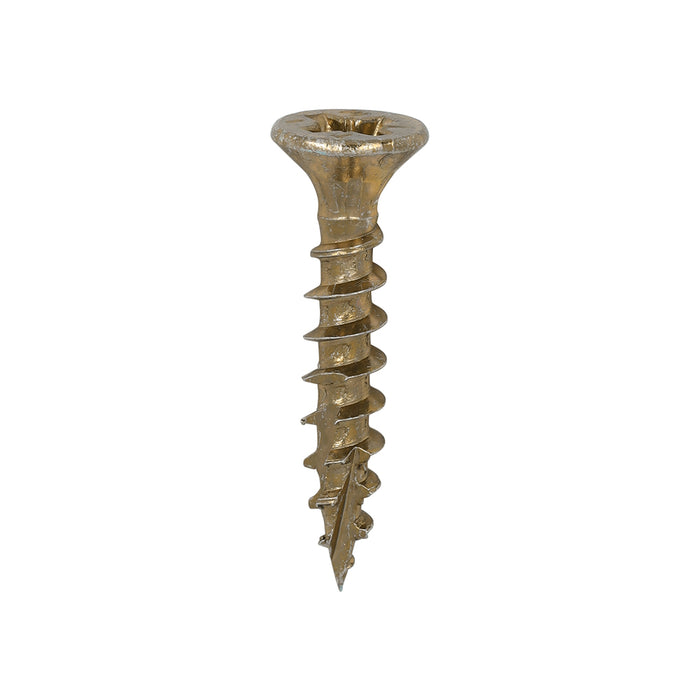 C2 Strong-Fix - PZ - Double Countersunk - Sharp Point - Yellow