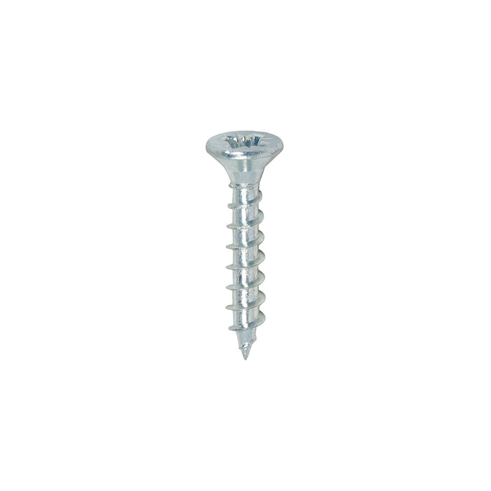 Solo Chipboard & Woodscrews - PZ - Double Countersunk - Zinc