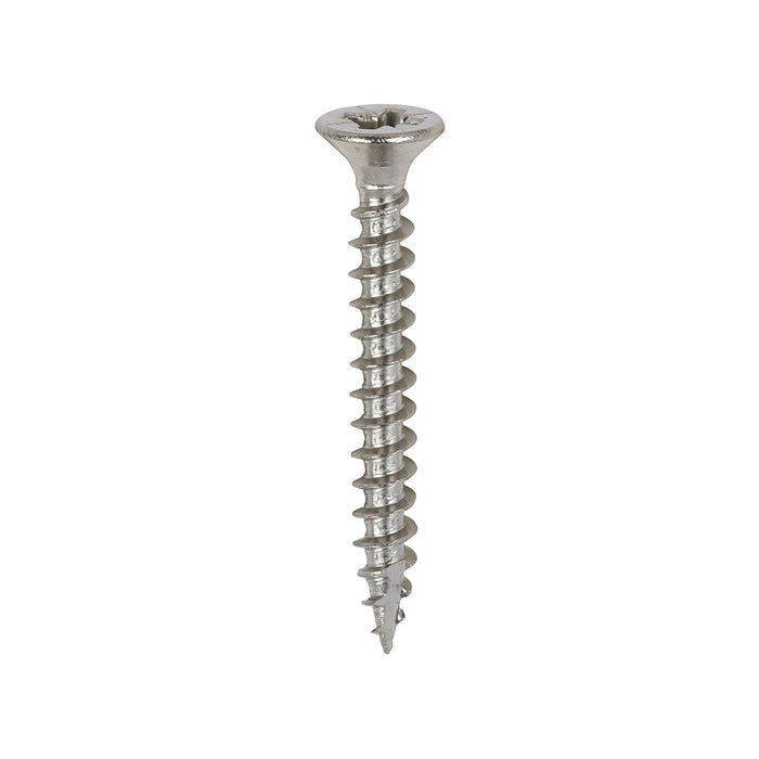 Classic Multi-Purpose Screws - PZ - Double Countersunk - A4 Stainless Steel