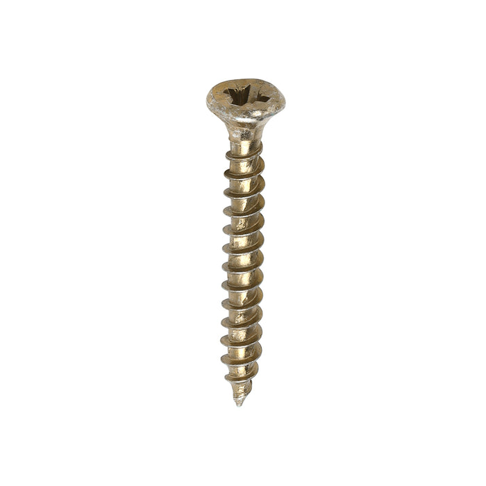 Velocity Premium Multi-Use Screws - PZ - Double Countersunk - Yellow