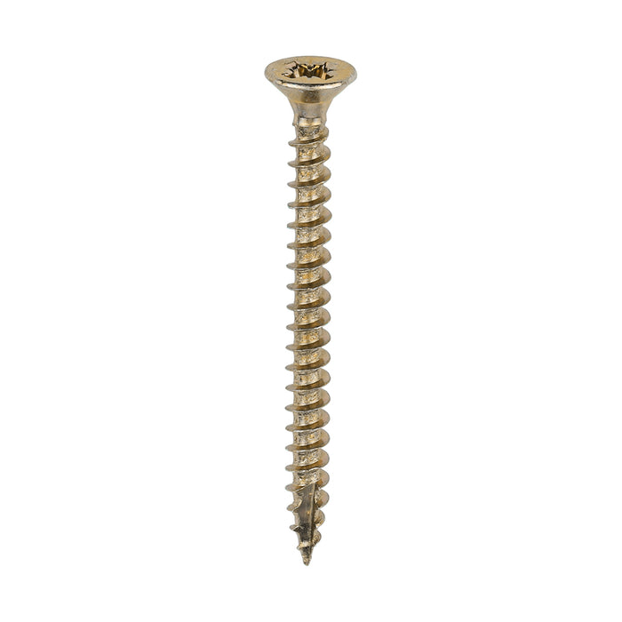 Classic Multi-Purpose Screws - PZ - Double Countersunk - Yellow