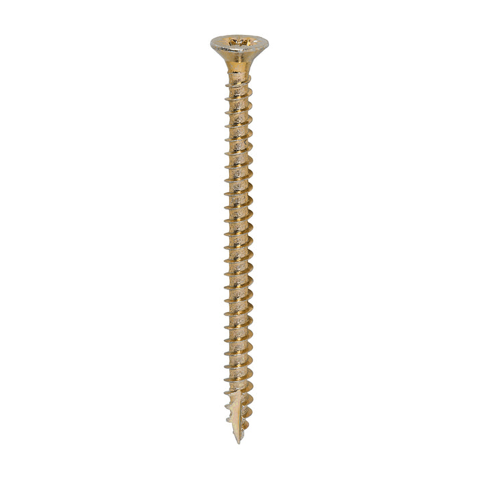Classic Multi-Purpose Screws - PZ - Double Countersunk - Yellow