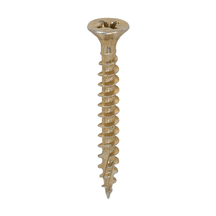 C2 Strong-Fix - PZ - Double Countersunk - Twin-Cut - Yellow