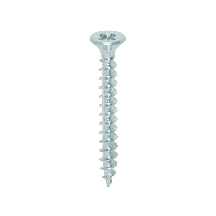 Solo Chipboard & Woodscrews - PZ - Double Countersunk - Zinc